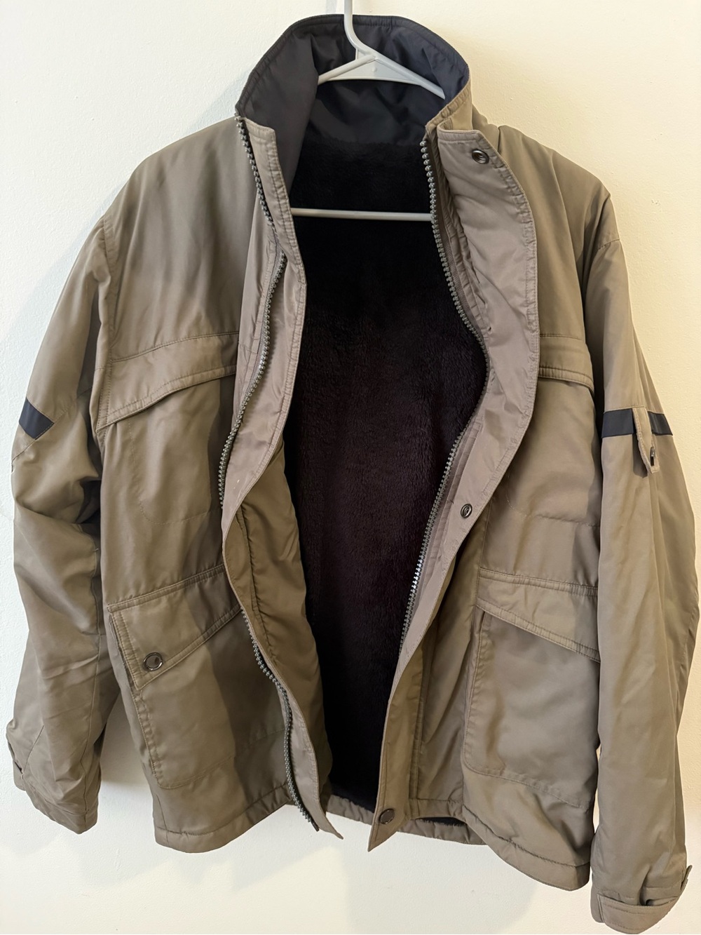 Men's Field Jacket — Olive Utility Coat